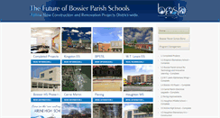 Desktop Screenshot of bossierschools2012.com